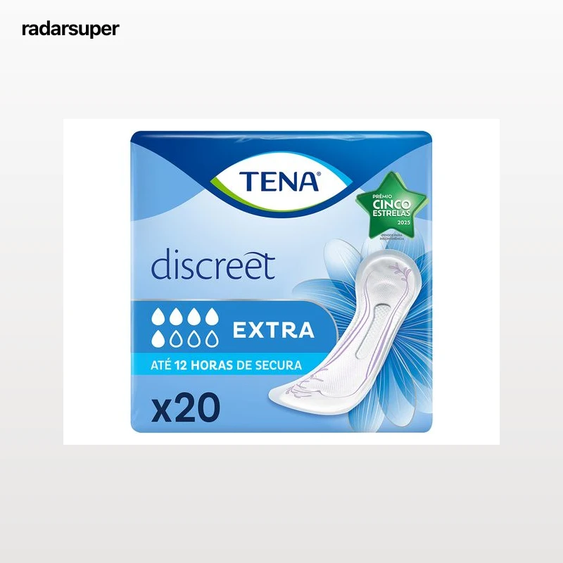 PENSOS INCONTINÊNCIA TENA DISCREET EXTRA 20 UN