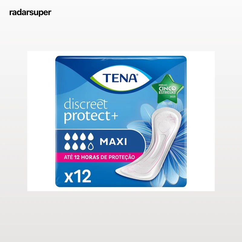 PENSOS INCONTINÊNCIA TENA DISCREET MAXI 12 UN