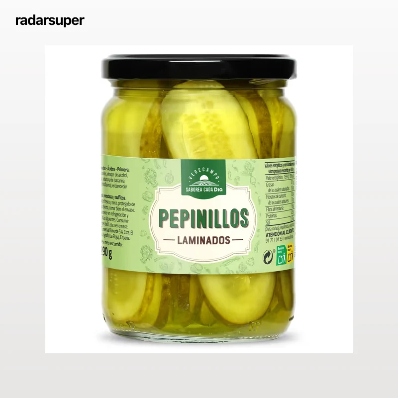 Pepinillos laminados Dia Vegecampo 290 g