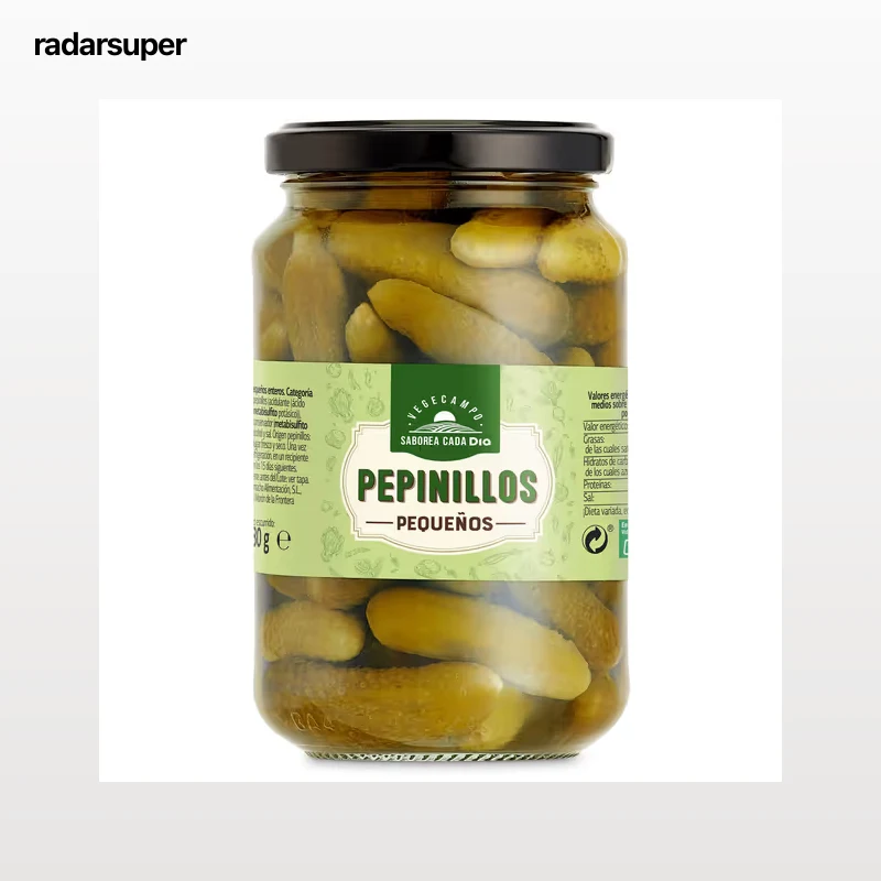 Pepinillos en vinagre pequeños Dia Vegecampo 180 g
