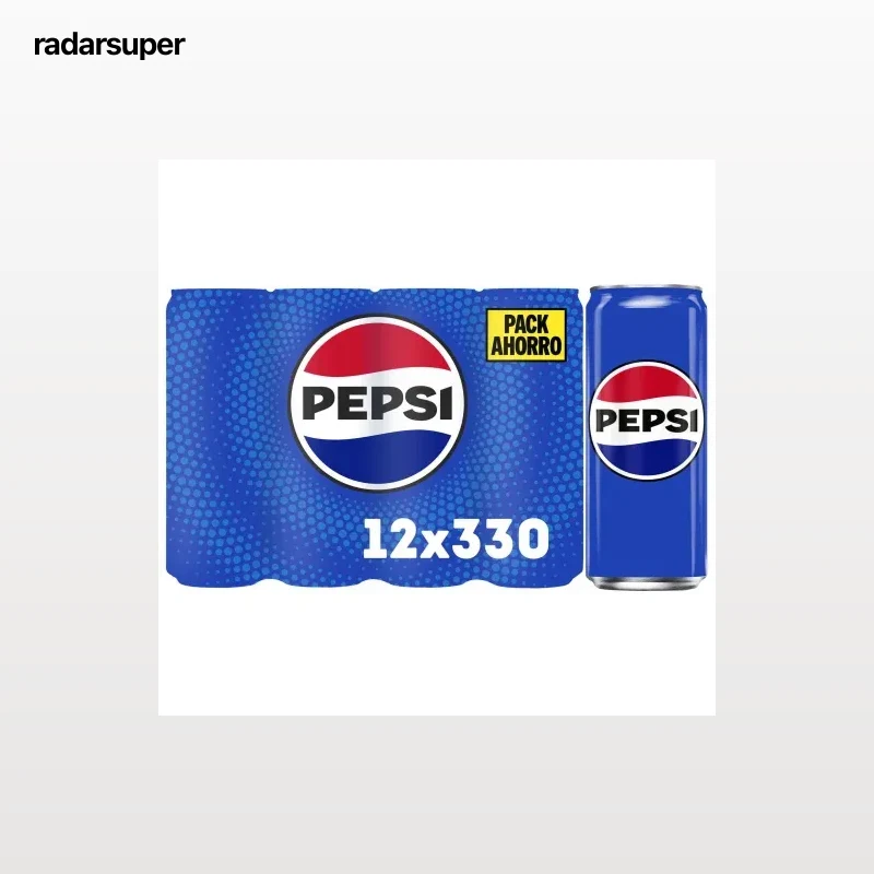 Pepsi pack 12 latas 33 cl.