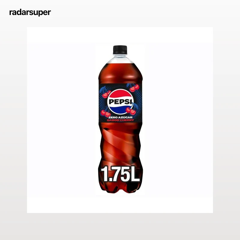 PEPSI Refresco cola cherry zero azúcar 1,75 l.