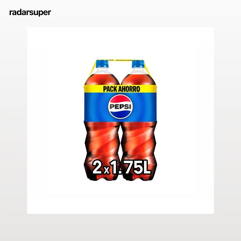 PEPSI Refresco de cola pack 2 x 1,75 l.