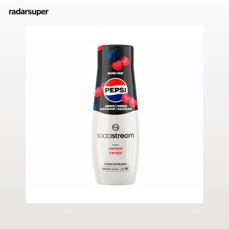 PEPSI Sirope de cola con sabor a cherry 440 ml.