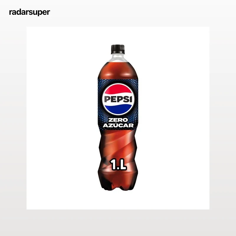 PEPSI ZERO Refresco de cola botella 1 l.