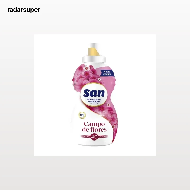 Perfumador para ropa campo de flores San 40 lavados.