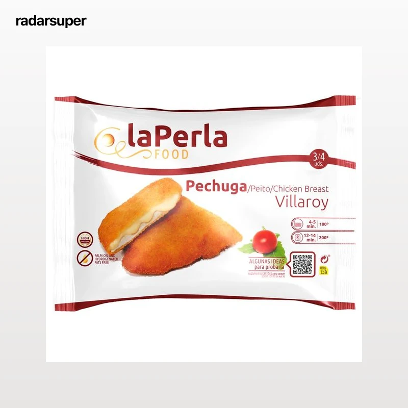 LA PERLA Pechuga villaroy congelada 400 g.