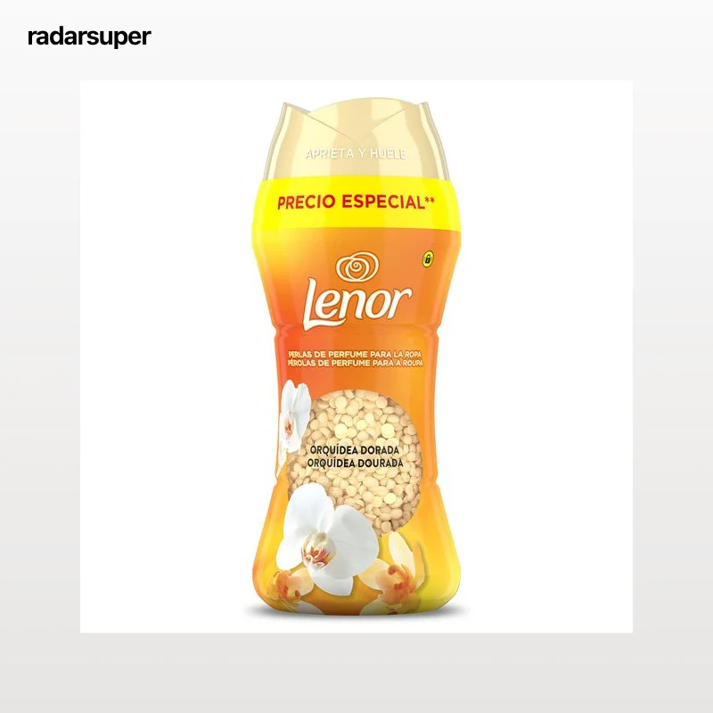 Perlas de perfume orquídea dorada Lenor 195 g