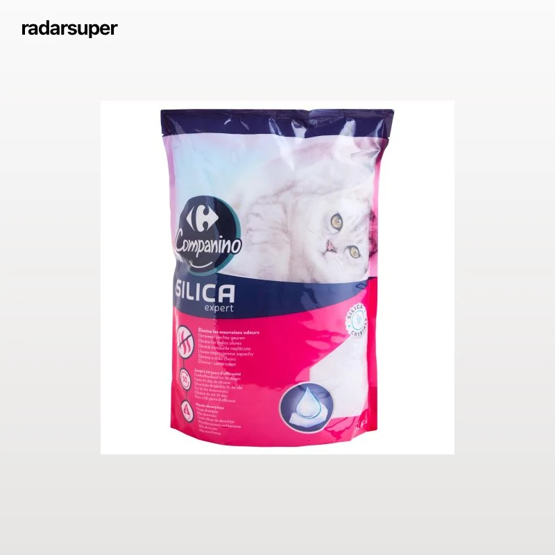Perlas silice para gato Carrefour 5l