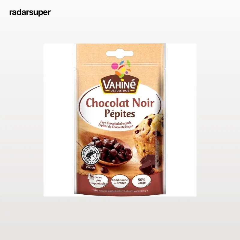 Perlitas de chocolate Vahiné 100 g.