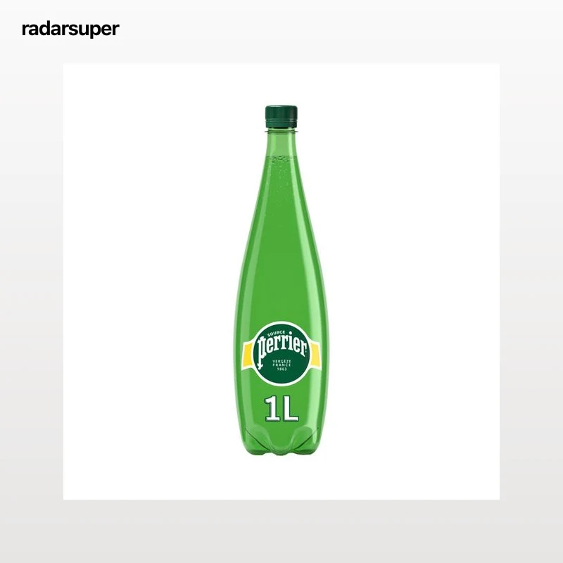 PERRIER Agua mineral con gas botella de 1 l.