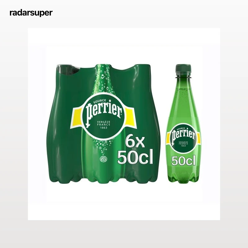 PERRIER Agua mineral con gas pack 6 uds. x 50 cl.