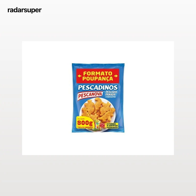 PESCADINOS PESCANOVA PESCADA SEM GLUTEN 800G