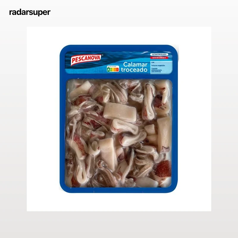 PESCANOVA Calamar troceado ultracongelado 300 g.
