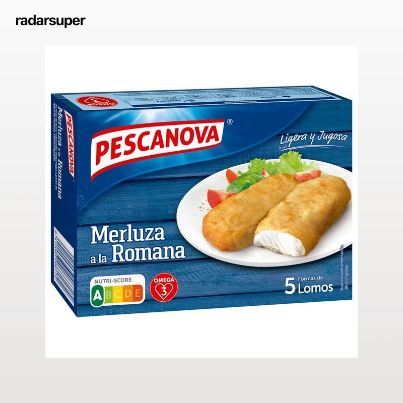 PESCANOVA Merluza a la romana receta clásica 325 g.