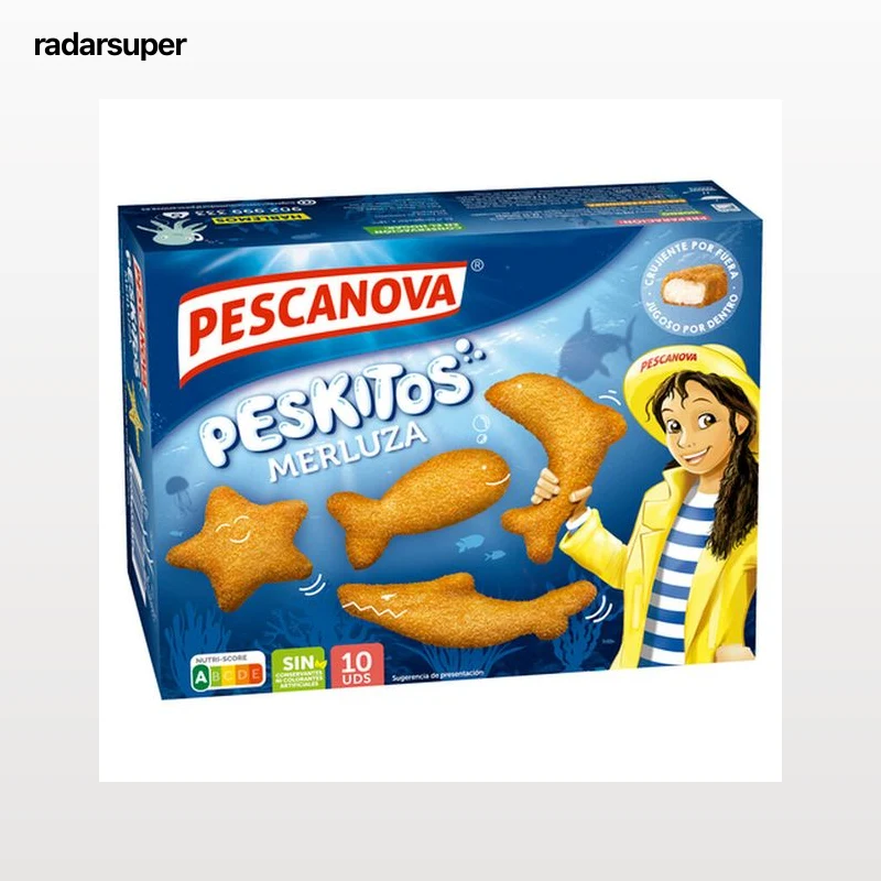 Peskitos de merluza Pescanova 400g empanados