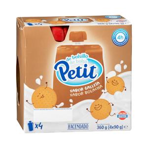 Petit de bolsillo sabor galleta