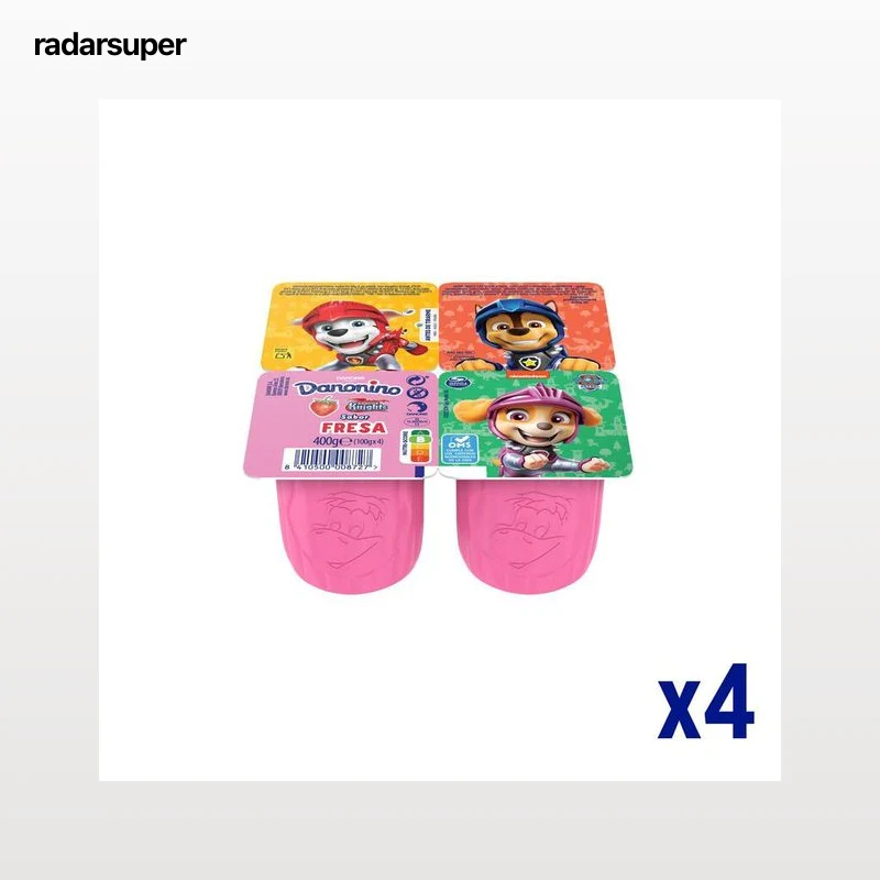 Petit maxi Danonino pack 4 fresa