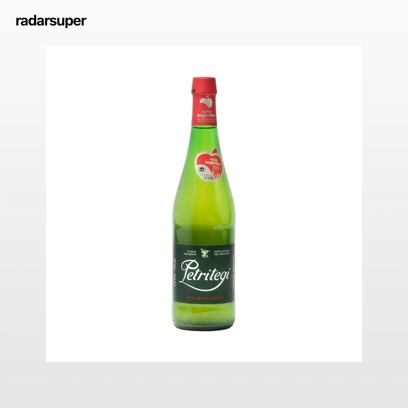 PETITEGI Sidra natural con D.O. Euskal Sagardoa botella 75 cl.