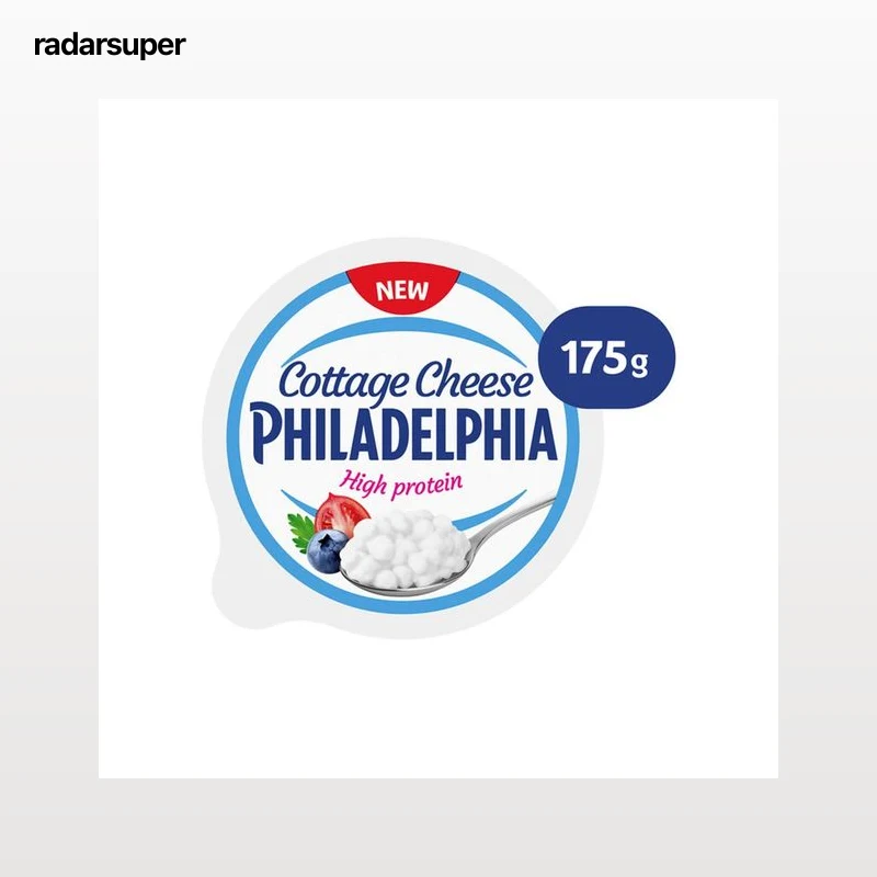 PHILADELPHIA Queso de untar cottage alto en proteínas. 175 g.