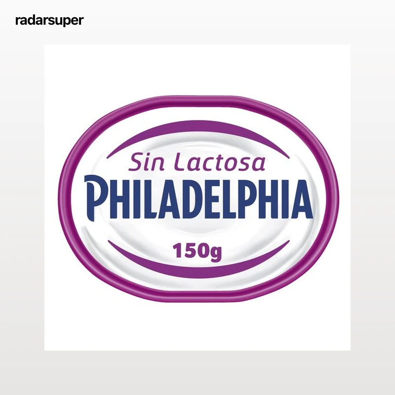 PHILADELPHIA Queso de untar sin lactosa PHILADELPHIA 150 g.
