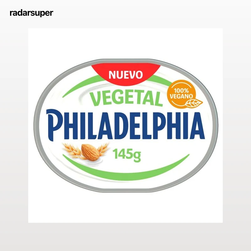 PHILADELPHIA Queso de untar vegetal PHILADELPHIA145 g.