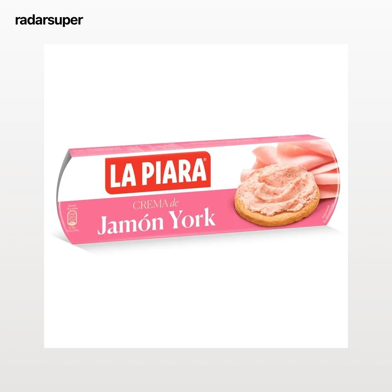 LA PIARA Crema de jamón york 3 x 75 gr.