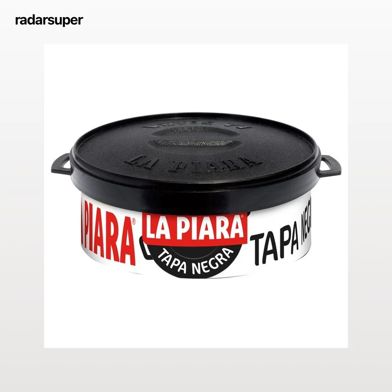 LA PIARA Paté de hígado de cerdo Tapa Negra lata de 75 g