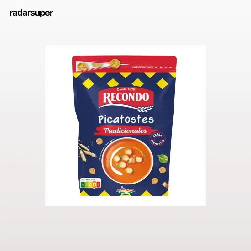 Picatostes sabor natural Recondo 80 g.