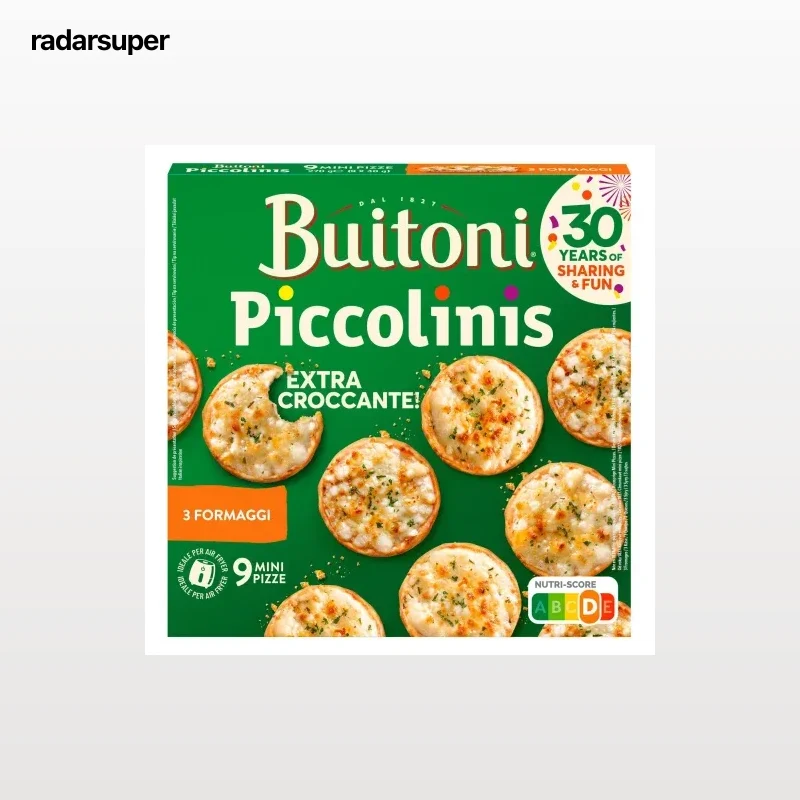 Piccolinis 3 quesos Buitoni 270 g.