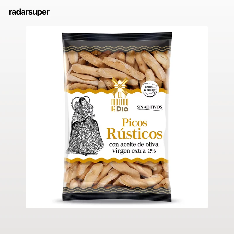 Picos rústicos con aceite de oliva El molino de Dia 130 g