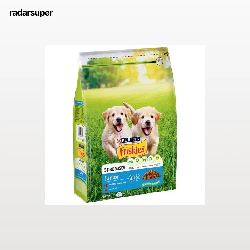 Pienso de pollo para perro junior Purina Friskies 3 kg.