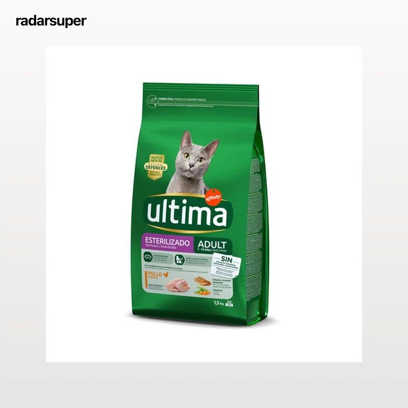 Pienso gato esterilizado Ultima pollo 1,5kg