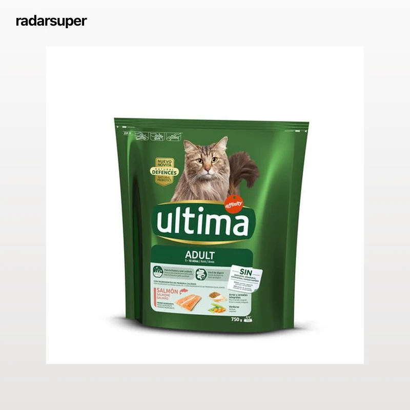 Pienso gato Ultima salmón 750g