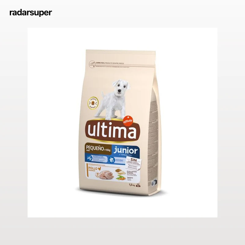 Pienso perro Ultima razas mini junior 1,5kg