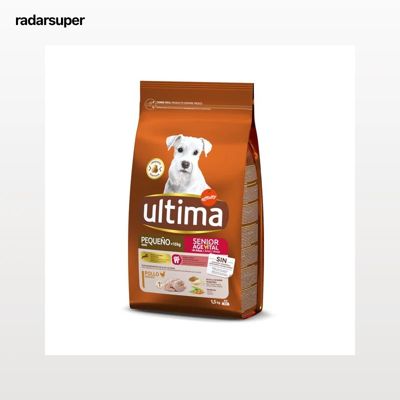 Pienso perro Ultima razas mini senior 1,5kg