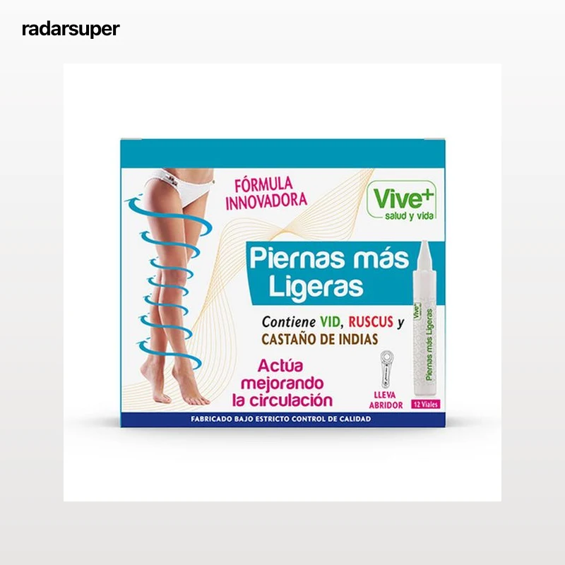 Piernas mas ligeras Vive+ 12u