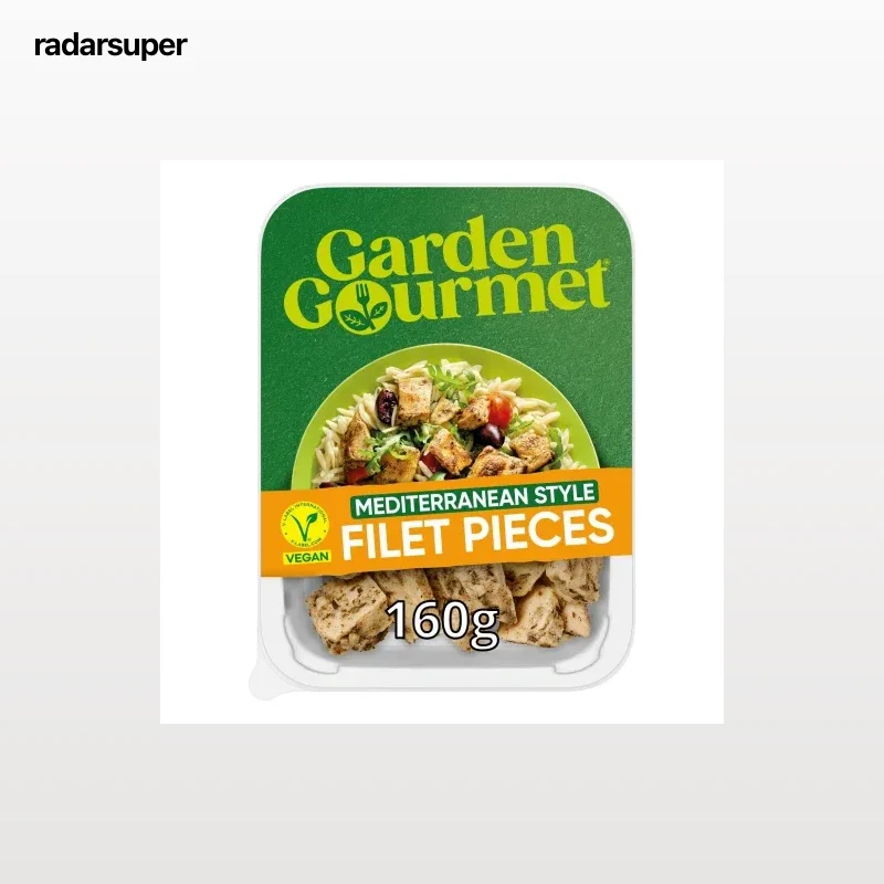 Piezas mediterráneas 100% Vegetal Sensational Garden Gourmet 160 g.