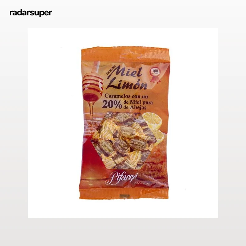 PIFARRE Caramelos con miel y limón 125 gr.