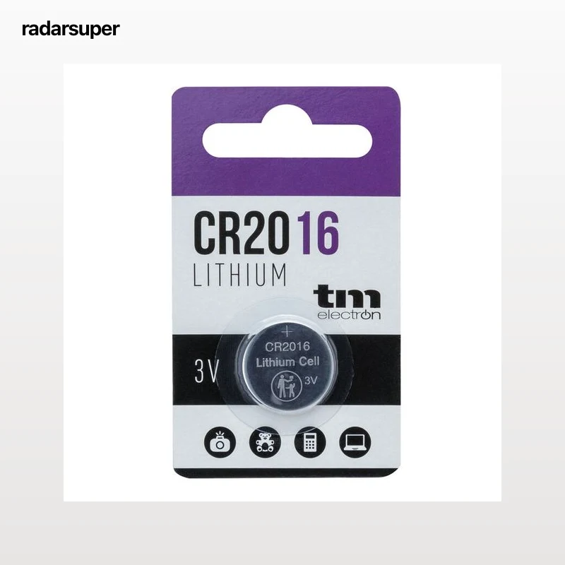 Pila boton litio Tm CR2016 3V