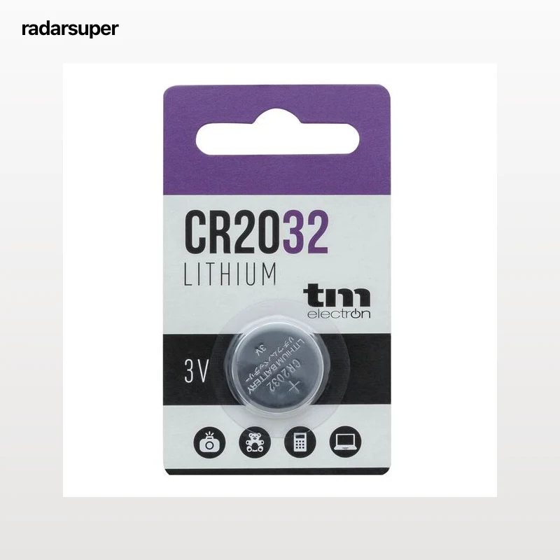 Pila botón litio Tm CR2032 3V