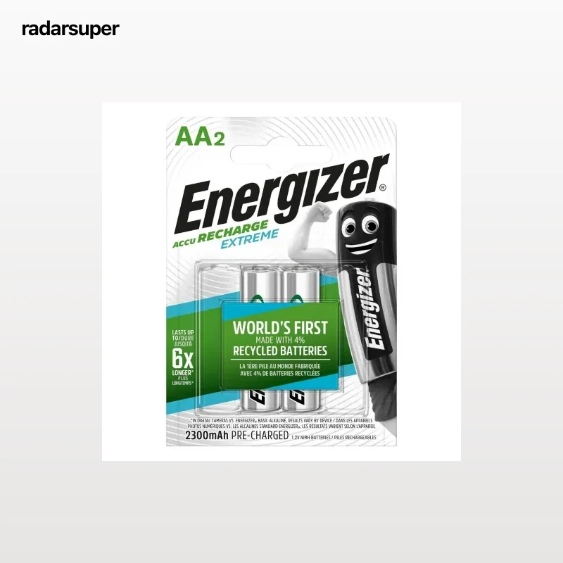 Pila Recargable HR6 Extreme 2300 MAH Energizer