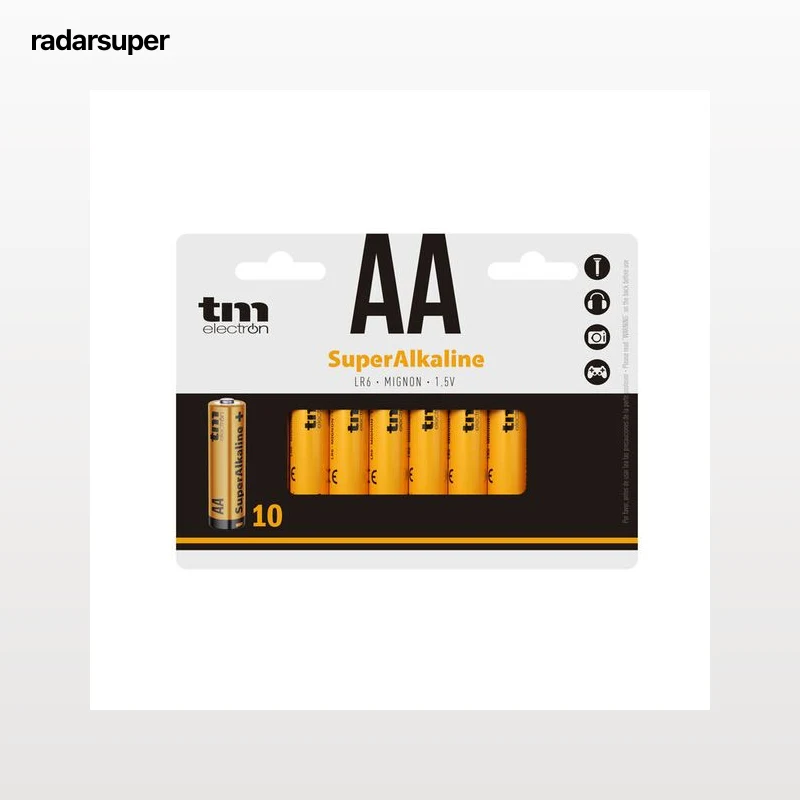 Pila Superalkaline Tm AA 1,5v 10 uds