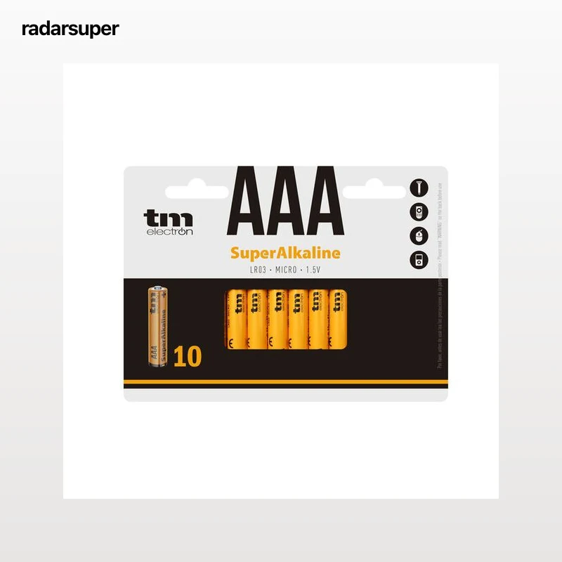 Pila Superalkaline Tm AAa 1,5v 10 uds