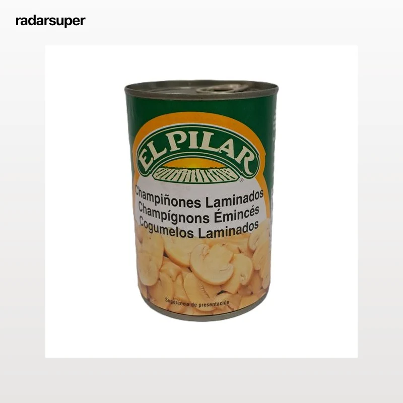 EL PILAR Champiñón laminado en lata 1/2 kg