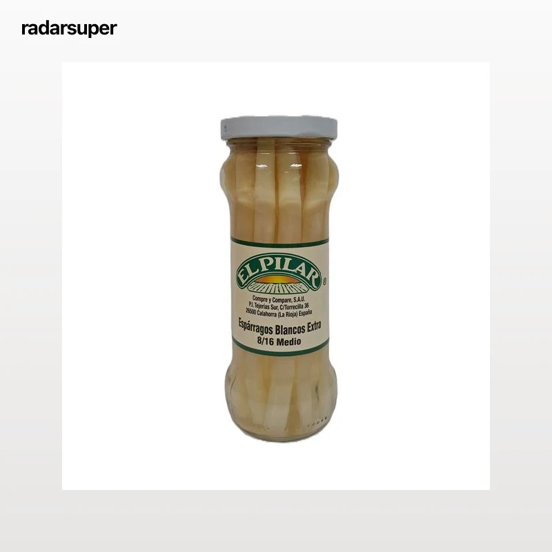 EL PILAR Espárragos 9/16 tarro 125 g