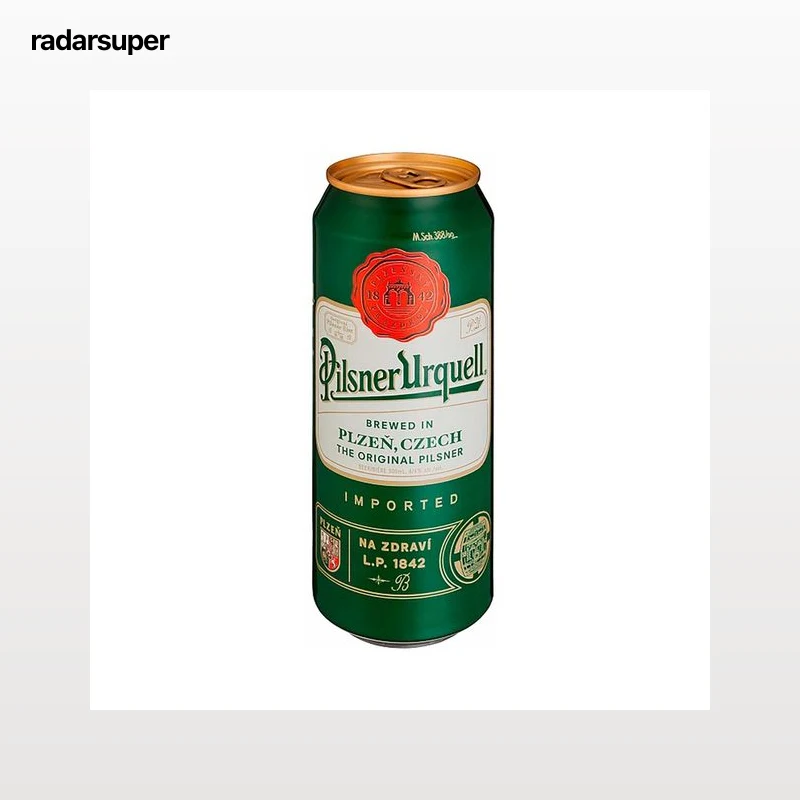 PILSNER URQUELL Cerveza Checa Lata 50 cl.