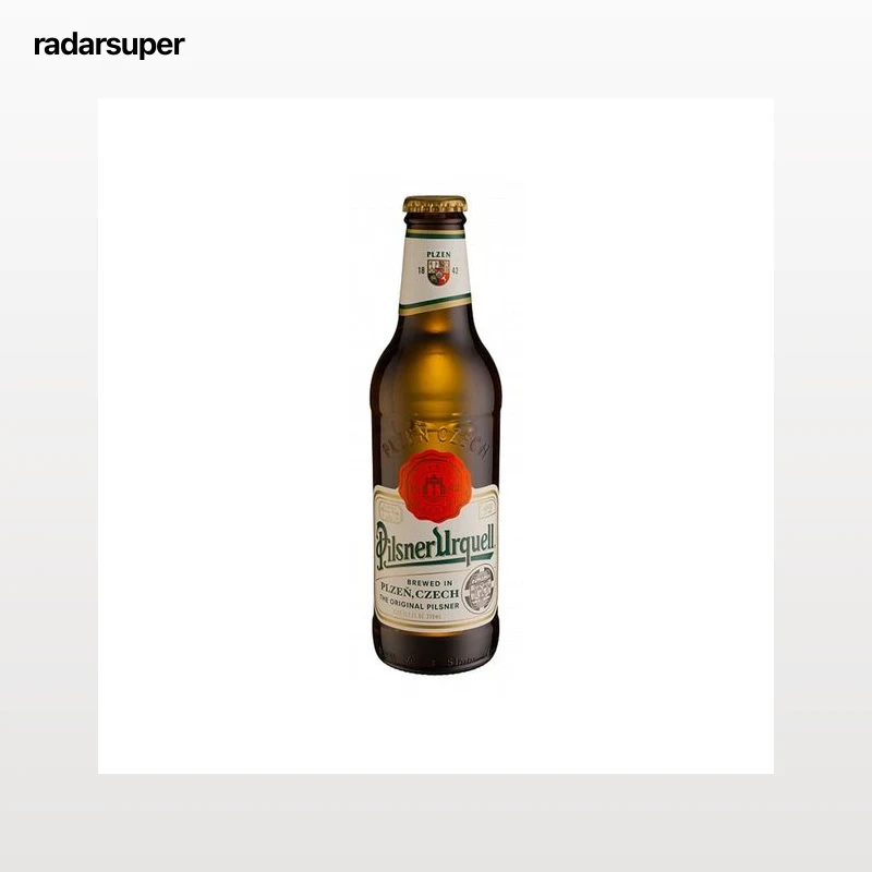 PILSNER URQUELL Cerveza lager Checa botella 33 cl.