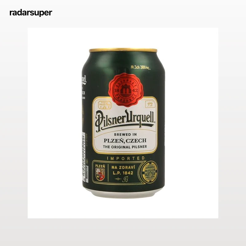 PILSNER URQUELL Cerveza lata de 33 cl.