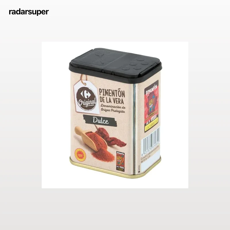 Pimentón de la Vera dulce Carrefour Original 75 g.